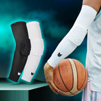 Băng bảo vệ khuỷu tay Găng ống tay thể thao Redikick arm sleeve có đệm chống chấn thương Đá Bóng Bóng rổ Bóng chuyền - Trắng - L