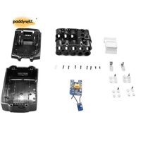 Bảng bảo vệ + Phụ kiện thay thế vỏ nhựa Tương thích với vỏ pin 18V BL1850 BL1830 BL1860