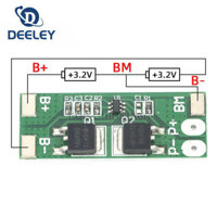 Bảng bảo vệ pin 2S 6.4V BMS 10A Lifepo4 có thể sạc lại PCB PCM Ngắn mạch Trì hoãn Đèn