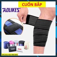 Băng bắp chân chống căng cơ Aolikes 1566 dài 90cm Băng quấn bảo vệ chân ống đồng đá bóng cdb11