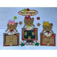 bảng bé ngoan cô gái