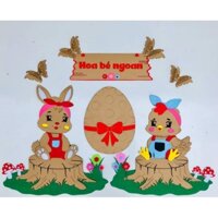 bảng bé ngoan steam mầm non