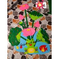 bảng bé ngoan tặng kèm 50 que hoa