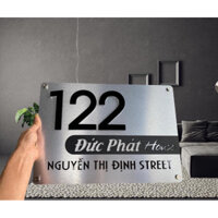 Bảng, biển số nhà Alcorest+ mical