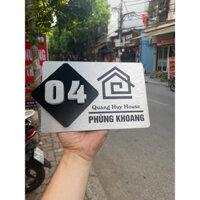 Bảng, biển số nhà