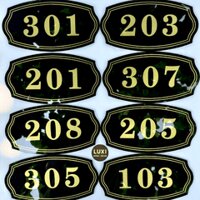 BẢNG, BIỂN SỐ PHÒNG KHÁCH SẠN, MẪU SANG TRỌNG, LỊCH SỰ – LUXI DECOR