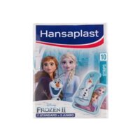 Băng cá nhân Hansaplast Disney Frozen II gói 10 miếng-Độc quyền duy nhất tại Việt Nam-Thương hiệu số 1 của Đức