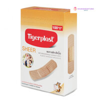 Băng cá nhân màu da Tigerplast Sheer