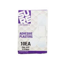 Băng cá nhân PLAID 10 miếng - Trong suốt 0106240