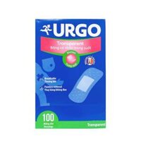 BĂNG CÁ NHÂN URGO TRANSPARENT (HỘP 100 MIẾNG)