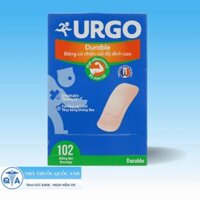Băng cá nhân vải Urgo Durable hộp 102 miếng