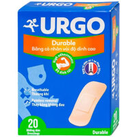 Băng cá nhân vải Urgo Durable 2cm x 6cm (20 Miếng)