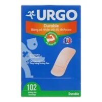 Băng cá nhân vải Urgo Durable hộp 102 miếng