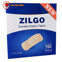 Băng Cá Nhân Zilgo 102 Miếng / hộp Bản Nhỏ