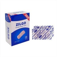 Băng cá nhân Zilgo Durable Elastic Fabric 3.8 x 7.2cm (30 miếng)