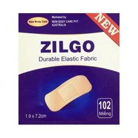 Băng Cá Nhân Zilgo (Hộp 102 miếng)