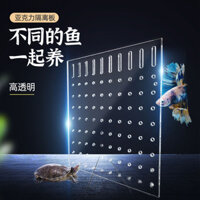 Bảng cách ly bể cá, bảng phân vùng trong suốt acrylic, vách ngăn bể cá, tách cá bột, tách bể rùa, n