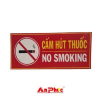 Bảng cấm hút thuốc nhựa dẻo