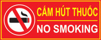 BẢNG CẤM HÚT THUỐC