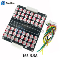 Bảng cân bằng hoạt động 16S 5.5A CHO 10S 13S 12S 14S Lifepo4 Pin Lithium Li-ion 12V 24V 36V 48V BMS Bảo vệ