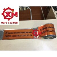 băng cảnh báo cáp ngầm bản 15cm dài 500 mét