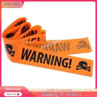 Băng Cảnh Báo Halloween Băng Bữa Tiệc Halloween Nguy Hiểm Băng Cách Ly Băng Keo Cảnh Báo Biển Hiệu Trang Trí Cửa Sổ Sân Vườn