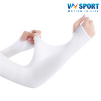 Băng Cánh Tay Chống Nắng - Dã Ngoại VNSPORT - VNS019 1 Đôi - Trắng