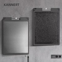 Bảng cắt KANNERT, Thớt dày bằng thép không gỉ, Dụng cụ nấu ăn đa chức năng Thớt rau hai mặt chống nấm mốc Nhà bếp