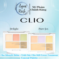 Bảng Che Khuyết Điểm - Triệt Sắc 5 Ô Clio Founwear Concealer Palette [Pure Joy - Delight]