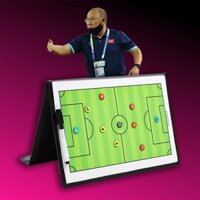 Bảng chiến thuật bóng đá, tích hợp nam châm hít và gấp gọn tiện lợi, sa bàn bóng đá dành cho huấn luyện