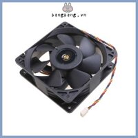 Bang cho Avalon Miner 1066 Quạt làm mát 120mm 12cm Tốc độ CFM Luồng không khí mạnh mẽ DF1203812Vòng bi kép B2FN 12V 7000R