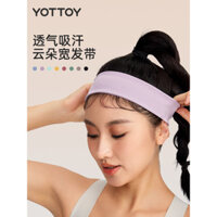 Băng chống mồ hôi Băng chống thấm mồ hôi Băng chống thấm mồ hôi nữ Băng chống thấm mồ hôi Băng đầu tập thể dục Khăn trùm đầu tập thể dục Chạy Bộ Yoga buộc tóc mới