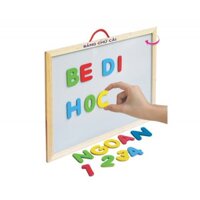 Bảng Chữ Cái Nam Châm Tiếng Việt Bằng Gỗ Winwintoys 68312