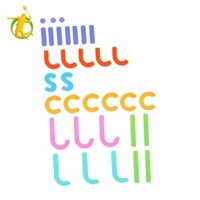 Bảng chữ cái Thẻ Flash Đồ chơi Chữ cái bằng gỗ và bé gái Trẻ em