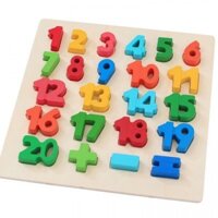 Bảng chữ cái tiếng việt, bảng chữ cái gỗ nổi chữ và số cho bé làm quen với chữ cái và số