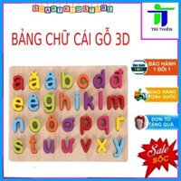 BẢNG CHỮ CÁI TIẾNG VIỆT BẰNG GỖ LOẠI 1