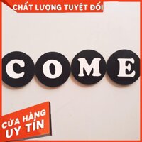 Bảng chữ cái trang trí dán, treo tường - UƯ