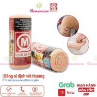 Băng chun vải co giãn bó gối, cổ tay, cố định vết thương Minh Quang, băng thun y tế