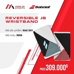 Băng cổ tay Babolat Reversible Jumbo (5UA1281-4055)