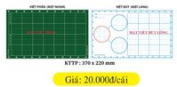 Bảng Con Tách Gộp  1 Mặt Viết Phấn, 1 Mặt Viết Bút Lông  - 5 ô ly