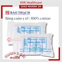 Băng cuộn y tế Bảo Thạch 0.05m x 2m (Combo 2 gói)