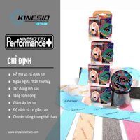 Băng dán cơ Kinesio Tex Performance+ - cuộn 5cm x 5m