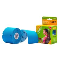 Băng Dán Cơ Thể Thao sợi tổng hợp cắt sẵn Dapo Tape Pro Màu xanh DP3846