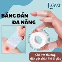 Băng Dán Gót Giày Ngăn Tiếp Xúc Bảo Vệ Châm Chống Ma Sát Thoáng Khí Chống Thấm Nước Thiết kế Đa năng Tiện Dụng Legaxi - Trắng mỏng