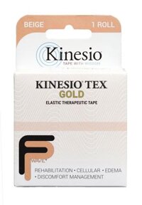 Băng dán hỗ trợ vận động Kinesio Taping - Kinesio Tex GOLD FP - Cuộn 0.5cm x 5m - Da
