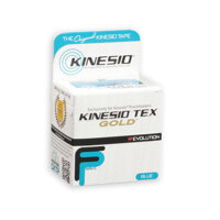 Băng dán hỗ trợ vận động Kinesio Taping - Kinesio Tex GOLD FP - Cuộn 0.5cm x 5m - Xanh