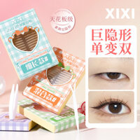 Băng dán mắt hai mí XIXI, mờ, độ bám dính cao, tự nhiên, vô hình, lâu trôi, hỗ trợ mạnh mẽ cho mắt sưng, chuyên dụng cho nghệ sĩ trang điểm