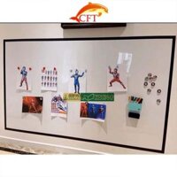 Bảng dán tường nam châm từ tính size lớn, Decal dán tường cho bé tập vẽ, tập viết