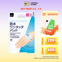 Băng Dán Vết Thương Matsukiyo Waterproof One Touch Pad 3 Size S, M, L