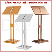 BẢNG ĐẶT QUYỂN MENU LẬT, BẢNG GIỚI THIỆU THỰC ĐƠN NHÀ HÀNG, QUÁN ĂN SANG TRỌNG, CHUYÊN NGHIỆP